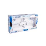 Kit de Acessórios para Banheiro Ideale com 5 Peças Verde - Aquaplás