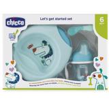 Kit de alimentação Chicco (6m+) - Azul