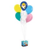 Kit de Balões para Decoração Baby Shark - Cromus