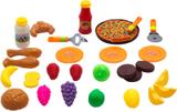 Kit De Comidinhas E Pizza Grande Infantil - Belfix - Bel fix