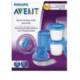 Kit de Copos Com Tampa Para Armazenamento Philips