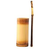Kit De Cuia E Bomba De Bambu Para Tereré Copo Artesanal - Castelhana