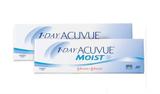 Kit de Lentes de Contato 2 caixas: 1-Day Acuvue Moist - Acuvue johnson e johnson