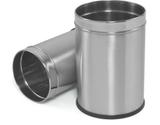 Kit De Lixeiras Em Aço Inox 6 e 10 Litros - Anima