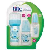 Kit de Mamadeiras Primeiros Passos da Lillo
