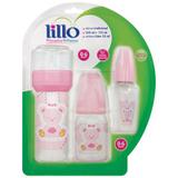 Kit de Mamadeiras Primeiros Passos Lillo