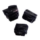 Kit de Mini Pedra Turmalina Negra Bruta - Mandala de luz