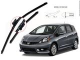 Kit de Palhetas Limpadoras de Parabrisa New Fit 2009 2010 2011 2012 2013 - Honda