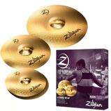 Kit De Pratos Zildjian Planet Z Plz4pk 14 14 16 20 - Zildjan