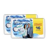 Kit de Roupa Íntima Descartável Moviment Unissex - P/M 32 Unidades
