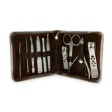 Kit de Unha Manicure e Pedicure Onça/Vermelho 10pçs - Zgp