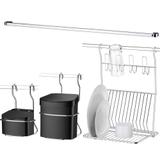 Kit de Utensílios cozinha com Barra 80 cm - Future