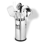 Kit De Utensílios Para Cozinha em Aço Inox Com 6 Peças - Dallare