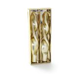 Kit De Velas Decorativas Natal Metálica 12Cm Dourado - Cromus