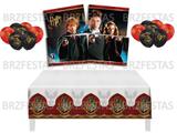 Kit Decoração de Festa Harry Potter * Painel + Toalha de Mesa + Balões - Festcolor