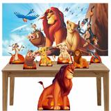 Kit Decoração de Festa Totem Display 8 peças O Rei Leão - Inove adesivos