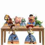 Kit decoração de festa totem e display 8pçs - Toy Story - Inove adesivos
