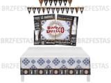 Kit Decoração Festa De Boteco * Painel + Toalha de Mesa + Faixa - Festcolor