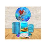 Kit Decoração Mini Table Fundo do Mar Sereia Pérolas - Fabrika de festa