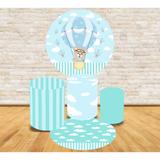 Kit Decoração Mini Table Ursinho Baloeiro - Fabrika de festa