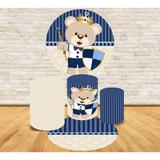 Kit Decoração Mini Table Ursinho Príncipe - Fabrika de festa