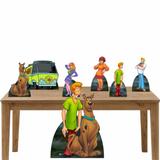 Kit decoração Totem Display 7pçs - Scooby Doo - Inove adesivos