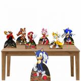 Kit decoração Totem Display 7pçs - Sonic - Inove adesivos