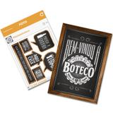 Kit Decorativo Cartonado Boteco Festcolor
