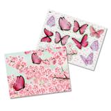 Kit Decorativo Cartonado Jardim das Borboletas Festcolor - Festabox