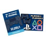 Kit Decorativo Cartonado PlayStation Festcolor - Festabox