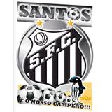 Kit Decorativo Cartonado Santos FestColor
