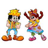 Kit Decorativo Festa Junina Boneco Caipira Festança - Festabox