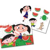 Kit Decorativo Show da Luna Melancia Festcolor - Festabox