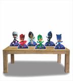 kit Display festa Mdf PJMasks 6 Displays 22cm - X4adesivos