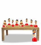 kit Display festa Mulher Maravilha 9 Displays - X4adesivos