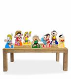 kit Display festa Turma Monica 7 Displays - X4adesivos