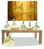 Kit Display Mdf A Princesa e o Sapo Com 6 Peças + Painel - X4adesivos