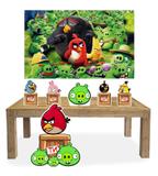 Kit Display Mdf Angry Birds Com 06 Pçs + Painel - X4adesivos