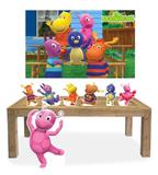 Kit Display Mdf Backyardigans Com 07 Pçs + Painel - X4adesivos