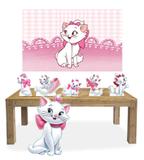 Kit Display mdf Gata Marie Com 06 Pçs + Painel Grande - X4adesivos
