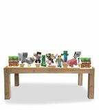 Kit Display mdf Minecraft Com 11 Pçs - X4adesivos