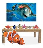 Kit Display Mdf Procurando Nemo Com 07 Pçs + Painel - X4adesivos