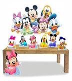 Kit Display Minnie Baby Com 7 Peças + Painel - X4adesivos