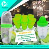 Kit Drink Limão Coqueteleira + Espremedor + 6 Copos Boteco Brasil - Fábrica de utilidades