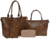 Kit Duas Bolsas Com Carteira Encanto - Rallory