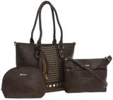 Kit Duas Bolsas Com Porta Moedas Brownsville - Rallory
