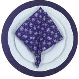 Kit Duo Capa Sousplat Floral da Amada II com base mdf 30cm - 2 pessoas - Maison charlô