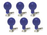 Kit Eletrodo Precordial Com Pera Silicone Azul - Gt