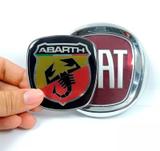 Kit Emblemas Resinado Punto 08/16 Abarth Diant Tras Volante - Sportinox