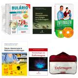 Kit Enfermagem: Bulário Detalhado+ Manual de Procedimento+ Enfermagem Técnicas e Procedimento+ Cálculo+ Terminologia - Várias